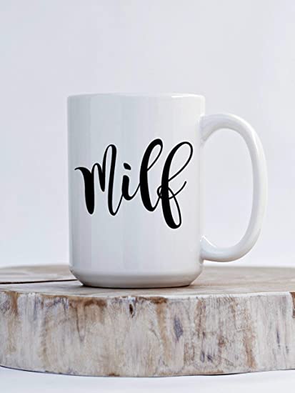 11 ounce MILF coffee mug Funny gift for hot mom New mom to be gift idea Mom or Mom tobe coffee mug Gift for hot mom can be customized