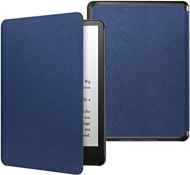 MoKo Case for 6.8" Kindle Paperwhite (11th Generation-2021) and Kindle Paperwhite Signature Edition, Light Shell Cover with Auto Wake/Sleep for Kindle Paperwhite 2021 E-Reader, Indigo