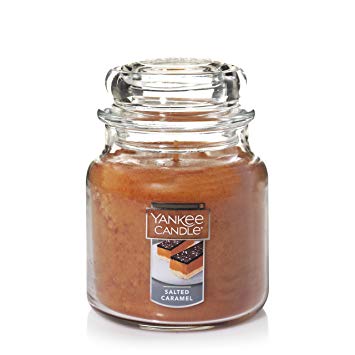 Yankee Candle Medium Jar Candle, Salted Caramel