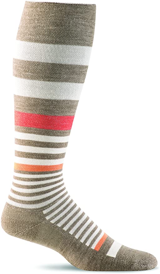 Sockwell Women's Orbital Stripe Graduated Compression Socks