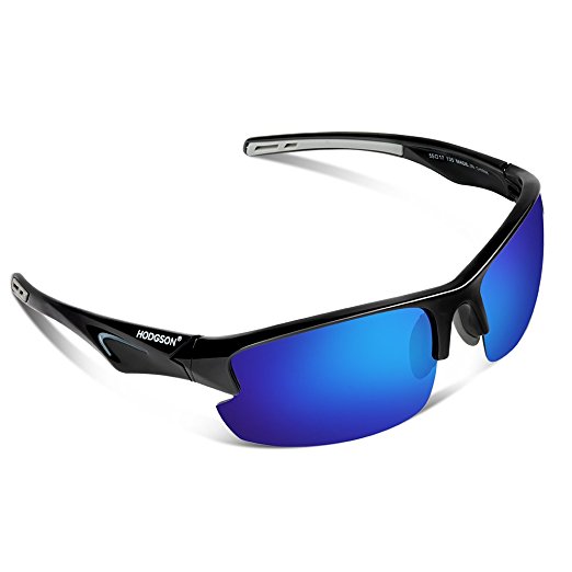 HODGSON Polarised Sports Sunglasses for Men Women Fashion Sunglasses 100%UV Protection for Outdoor Driving Fishing Golf Running Baseball Travel