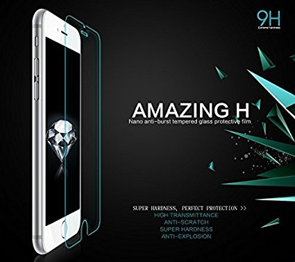 Nillkin H Anti-Explosion Glass Screen Protector for iPhone 6 Plus - Retail Packaging - Transparent