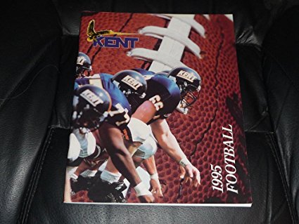 1995 KENT STATE COLLEGE FOOTBALL MEDIA GUIDE EX-MINT BOX 36