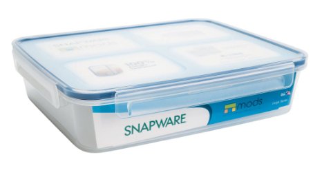 Snapware 8-Cup Airtight Rectangle Food Storage Container Plastic