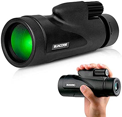 Evershop Monocular Telescopes, Phone Telescopes with Low Night Vision Waterproof Scope for Adults for Bird Watching/Hunting/Camping/Travelling/Hiking