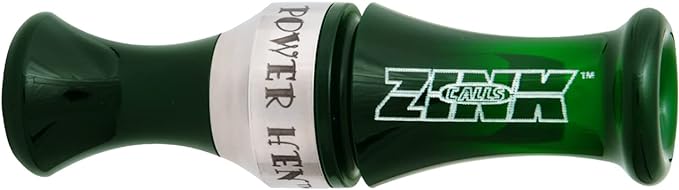 Zink Power Hen 2 (PH-2) Polycarbonate Double Reed Durable Hunting Waterfowl Duck Game Call - Incredible Versatility & Range of Tones