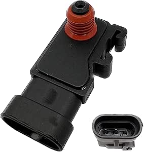 DEVMO Manifold Absolute Air Pressure Map Sensor 213-331 16212460 12614970 Compatible with Cavalier Impala Colorado Camaro Rainier Sonoma Grand Ascender CTS 9-7X Passpor 12575837 8126149700 8162124600