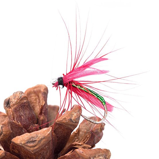 Fly Fishing Flies Fishing Lures Flys Trouts Flies Floating ,Trout lures Fly Assortment for Fly Fishing with Fishing Box