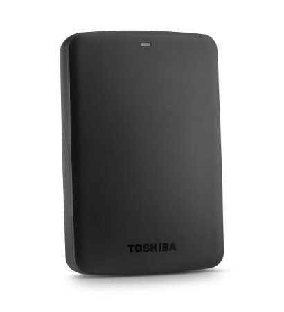 Toshiba Canvio Basics 2TB Portable Hard Drive - Black HDTB320XK3CA