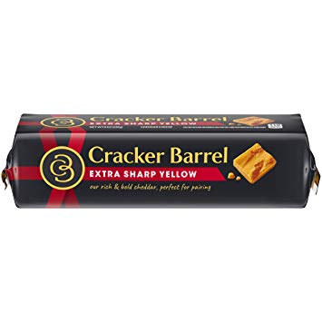 Cracker Barrel Extra Sharp Yellow Cheddar Cheese (8 oz Block)