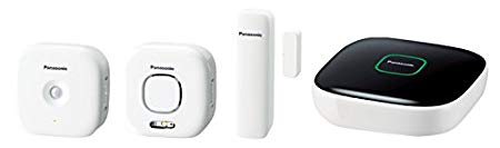 Panasonic Smart Home KX-HN6011EW Safety Starter Kit Plus - White (4-Piece)