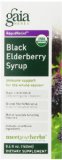 Gaia Herbs Black Elderberry Syrup 54-Ounce Bottle