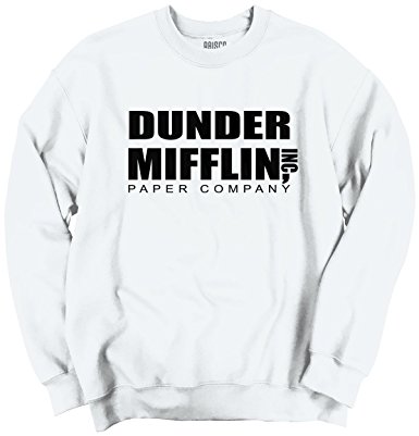 Brisco Brands Dunder Mifflin Paper Company The Office TV Show Funny Humor Sweatshirt
