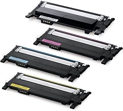 Ink & Toner 4 You ® Compatible Laser Toner Cartridge Set for Samsung 406 Works With Samsung CLP-365 CLP-365W CLX-3305 CLX-3305FW Xpress C410W Xpress SL-C410W Xpress SL-C460FW Xpress SL-C460W - CLT-K406S Black CLT-C406S Cyan CLT-M406S Magenta CLT-Y406S Yellow