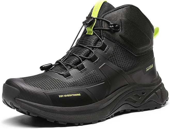 NORTIV 8 Men's Waterproof Hiking Boots Outdoor Shoes