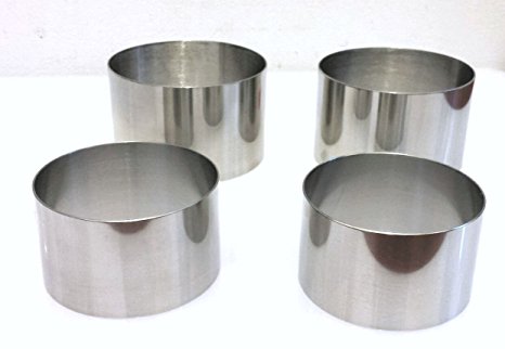 Plating/forming Stainless Steel Ring Mold Sets (4 rings)