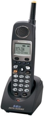 Panasonic KX-TGA450B Extra Handset for Pankxtg 4500B, Black