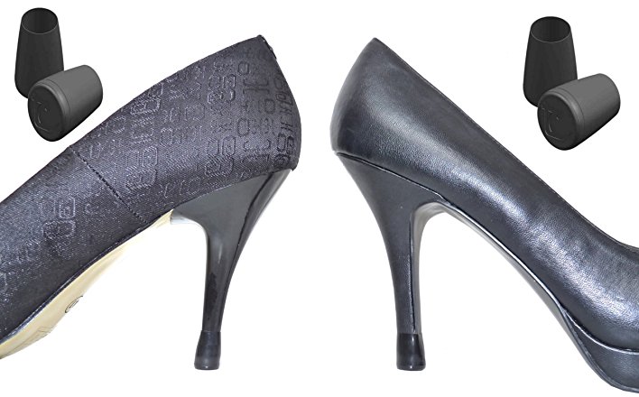 Flash on Heels® Heel Replacements or Protectors - 2 Pairs - Sizes 1 & 2