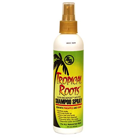Bronner Brothers Tropical Roots Shampoo Spray, 8 Ounce