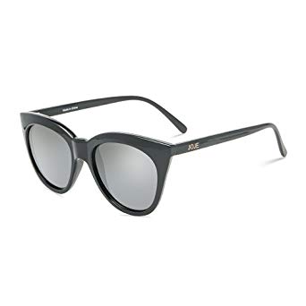 JOJEN Polarized Sunglasses for Women's Cat Eye Retro Ultra Light Lens TR90 Frame JE003