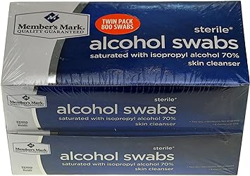 Member's Mark Alcohol Swabs (800 ct.)