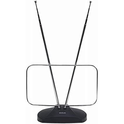 RCA ANT111E Indoor Digital TV Antenna, Non-Amplified, 40-Mile Range (Renewed)