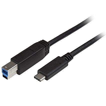 StarTech.com StarTech.com USB C to USB B Printer Cable – 6 ft / 2m – USB C Printer Cable – USB C to USB B Cable – USB Type C to Type B