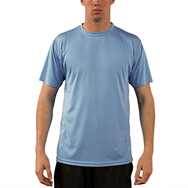 Vapor Apparel Men's UPF 50  UV Sun Protection Short Sleeve T-Shirt