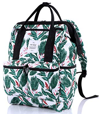 DISA Chic Doctor Bag Style College Backpack Travel Daypack | 17.3x10.6x6.7in