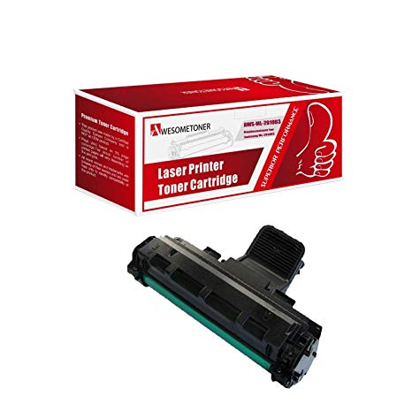 Awesometoner 1 Pack Compatible ML-2010D3 Toner Cartridge For Samsung ML-2010 ML-2510 ML-2570 ML-2571N High Yield 3000 Pages