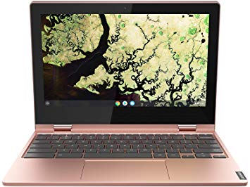 Lenovo Chromebook C340 Laptop, 11.6" HD (1366 X 768) Touchscreen Display, Intel Celeron N4000 Processor, 4GB LPDDR4 RAM, 64GB SSD, Intel UHD Graphics 600, Chrome OS, 81TA0007US, Sand Pink