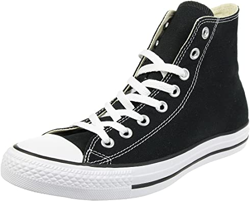 Converse All Star Hi Canvas Black Trainers