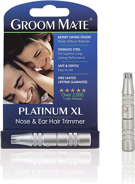 Groom Mate Platinum Xl Nose and Ear Hair Trimmer