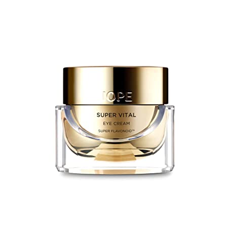 IOPE Super Vital Moisturizing Eye Cream with Green Tea Extract, Anti Aging Deep Hydrating Wrinkle Cream for Eye Bags, Crows Feet, Puffiness, Firming Eye Cream Moisturizer, 0.84 FL OZ by Amorepacific