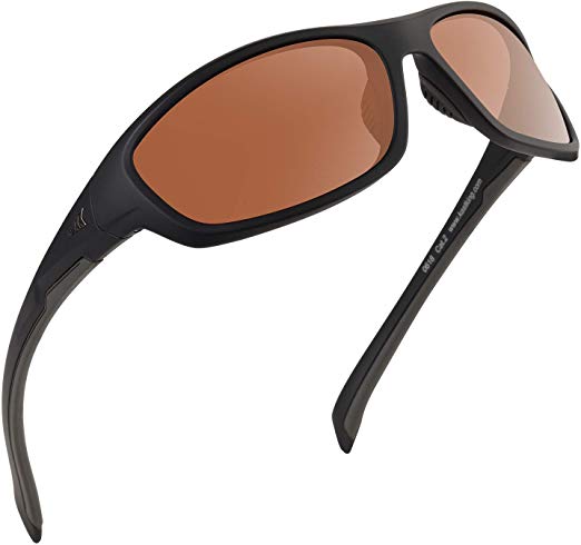 KastKing Hiwassee Polarized Sport Sunglasses for Men and Women, Ideal for Driving Fishing Cycling and Running,UV Protection