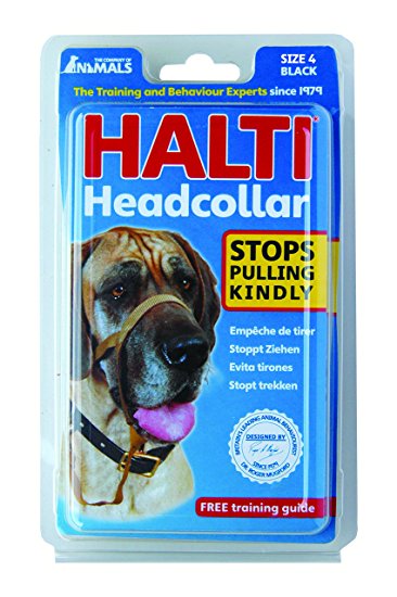 Halti Headcollar, Black, Size 4