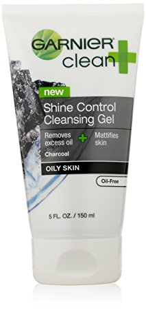 Garnier Skin and Hair Care Clean and Shine Control Cleansing Gel for Oily Skin, 5 Fluid Ounce