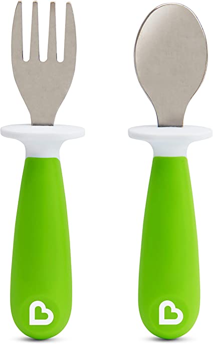 Munchkin Raise Toddler Fork and Spoon Set