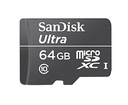 SanDisk Ultra 64GB micro SDXC UHS-I C10 memory card 30MB/S (SDSDQL-064G-G35)