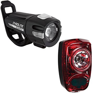 Cygolite Dart 200 Headlight Hotshot 50 Taillight Rechargable USB Combo Lights Bicycle Bike Flashlight