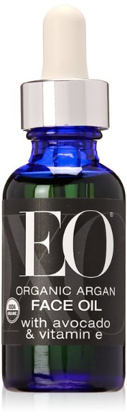 EO Ageless Skin Care Organic Argan Face Oil with Avocado and Vitamin E 1 Ounce