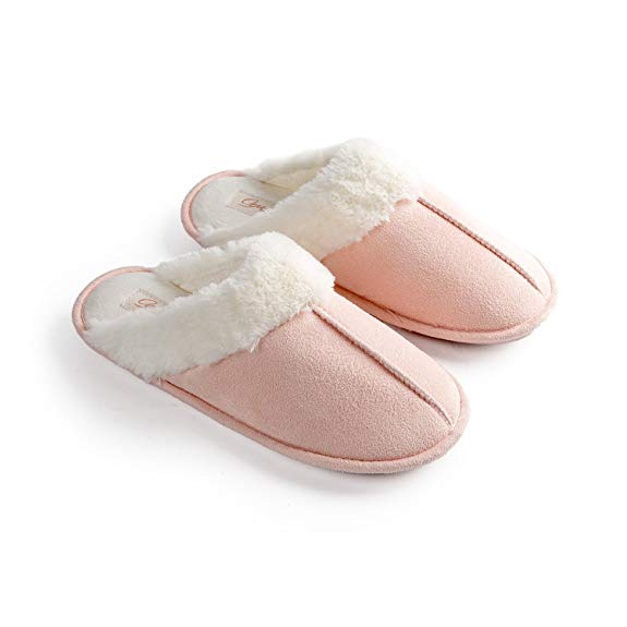Slippers For Woman Womens Slippers Women Fuzzy Slippers Slip On Womans Memory Foam Ladies Slippers for Women House Slippers Comfy Cozy Indoor Slippers Mules Clogs Womans Slippers Fluffy Slippers Warm Slipper Slippers AS3