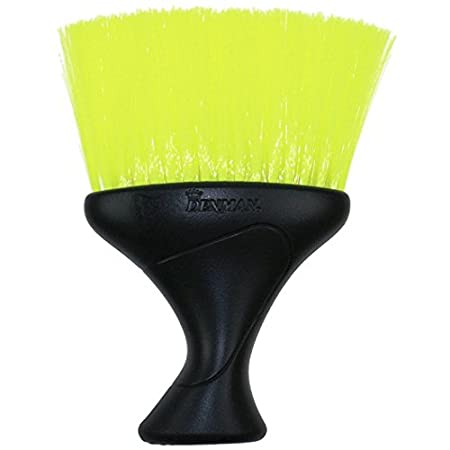 Denman D78 Neck Duster Brush, Punk Yellow