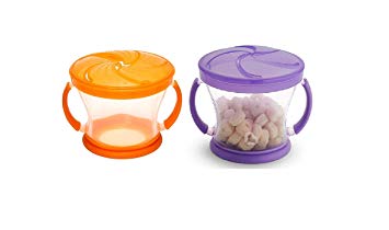 Munchkin Snack Catcher, 9 Ounce - Color May Vary - 2 Count