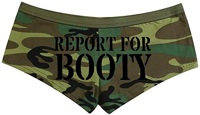 Report for Booty Army Camo Boy Booty Shorts