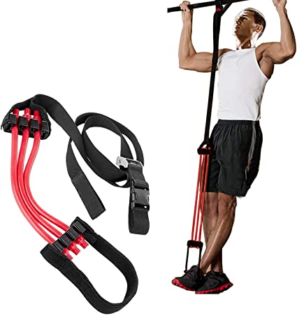 SYCYKA Pull Up Assistance Band System,Resistance Bands Set,Assistance to Improve Arm,Shoulders and Chest Strength for Men & Women,Adjustable Resistance Level up to 150LB
