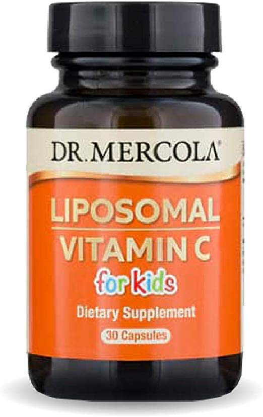 Dr Mercola Liposomal Vitamin C for Kids, 30 Capsules