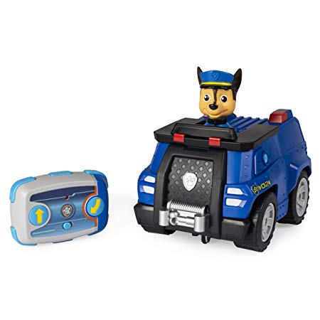 PAW Patrol, Chase Remote Control Police Cruiser with 2-Way Steering, for Kids Aged 3 and Up