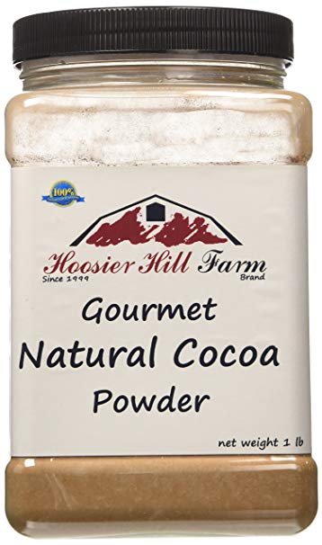 Hoosier Hill Farm Natural Cocoa Powder, 1 lb