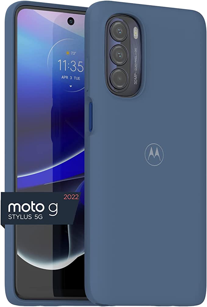 MOTOROLA Moto G Stylus 5G (2022) Protective Case- Dusk Blue Precision fit, Stylish Shock Absorbing Phone Cases [NOT for G Stylus 2020/2021/2022, G Stylus 5G 2021]